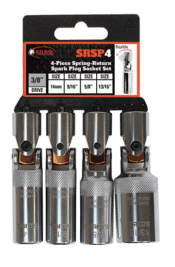 SRSP4 four-piece drive spring spark plug socket set image