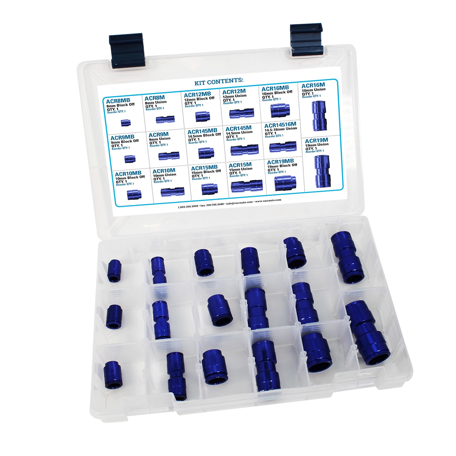 ACR70M Metric A/C Union and Block Off Kit image